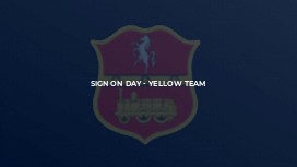 Sign on Day - Yellow Team