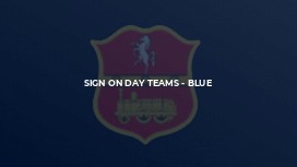 Sign on Day Teams - Blue