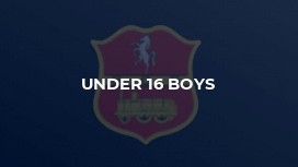 Under 16 boys