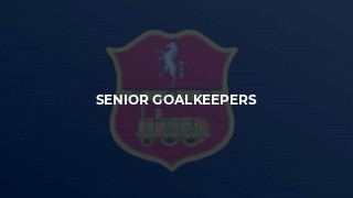 Senior Goalkeepers