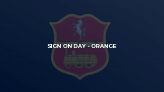 Sign on Day - Orange