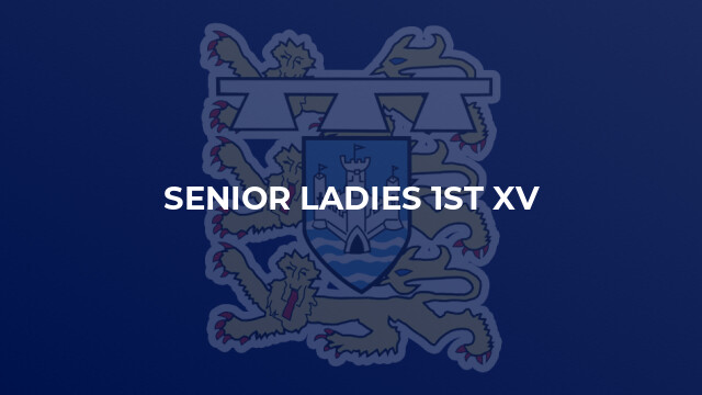 Senior Ladies 1st XV