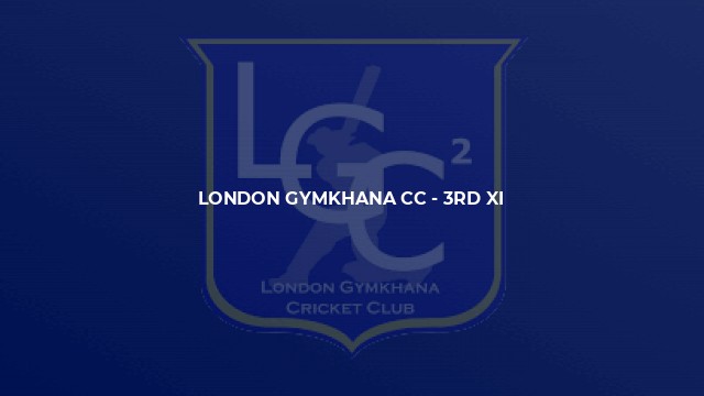 London Gymkhana CC - 3rd XI