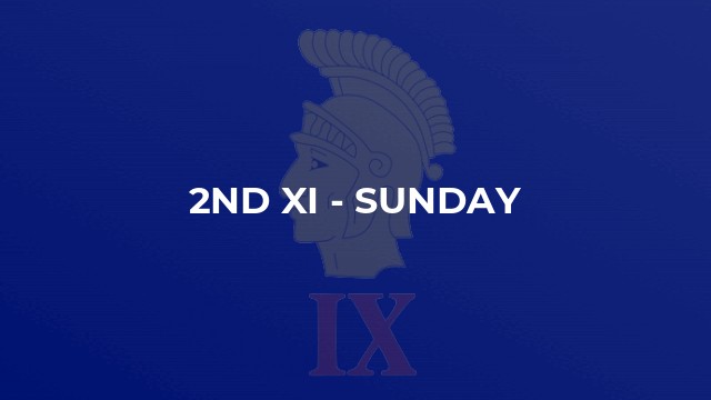 2nd XI - Sunday