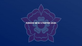 Junior New Starter 2024