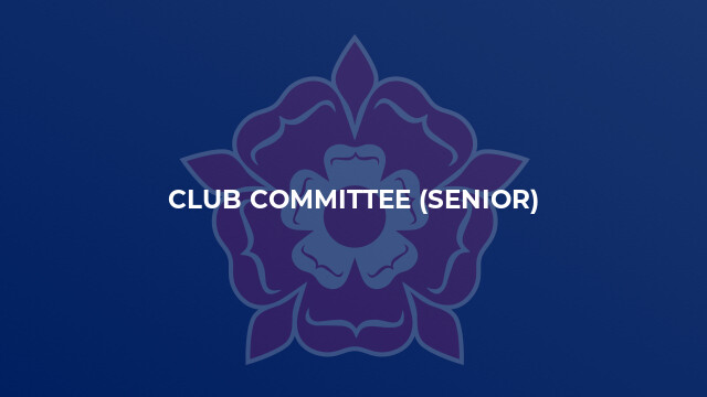 Club Committee (Senior)