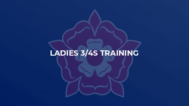 Ladies 3/4s training