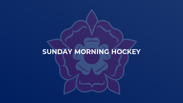Sunday Morning Hockey