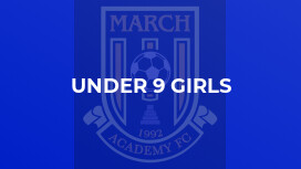 Under 9 Girls