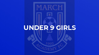 Under 9 Girls