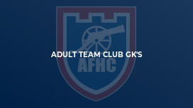 Adult Team Club GK's
