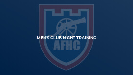 Men's Club Night Training