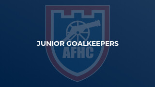 Junior Goalkeepers