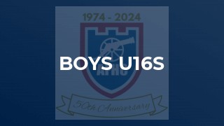 Boys U16s