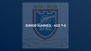 Junior Summer - Age 7-9