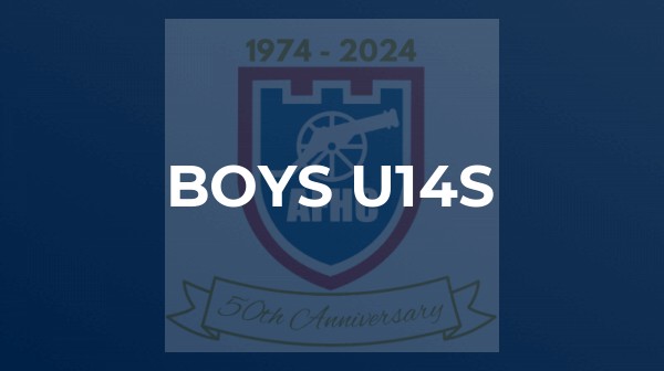 U14 boys get off to a goal-scoring start