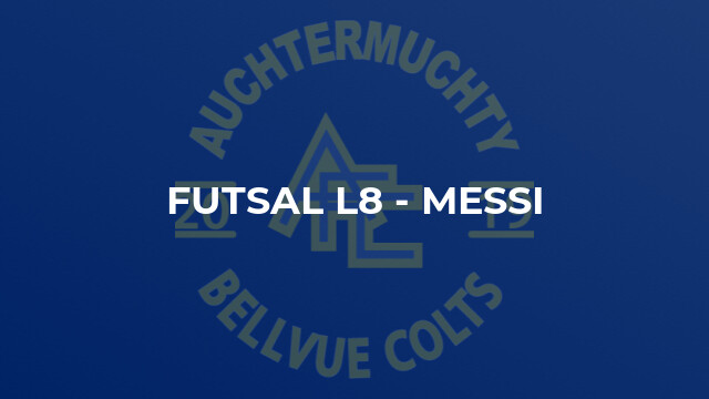Futsal L8 - Messi