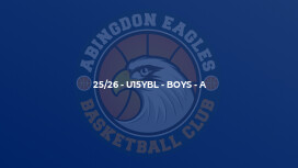 25/26 - U15YBL - Boys - A