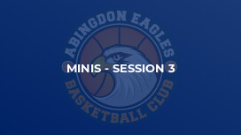 Minis - Session 3