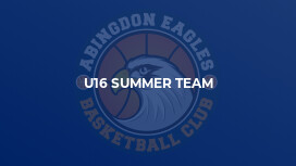 U16 Summer Team
