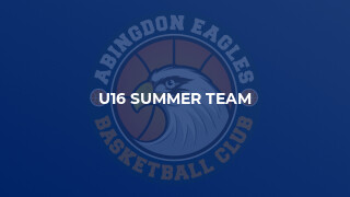 U16 Summer Team