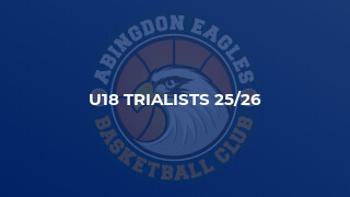 U18 Trialists 25/26