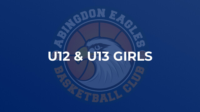 U12 & U13 Girls