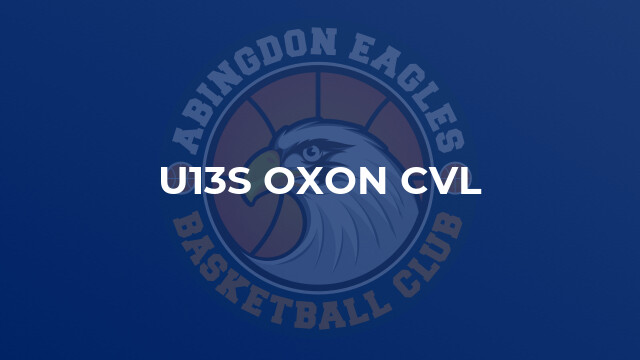 U13s Oxon CVL