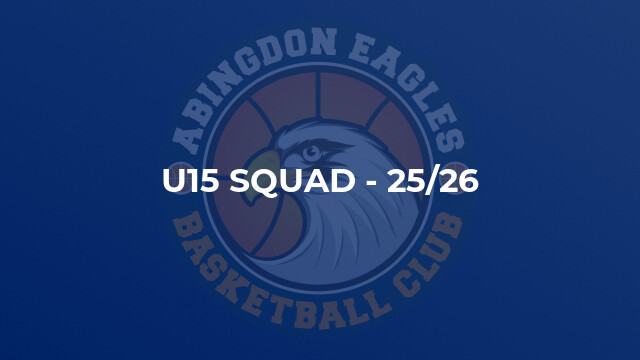 U15 Squad - 25/26