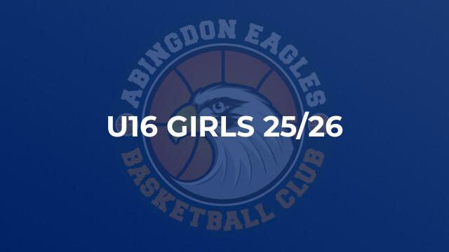 U16 Girls 25/26