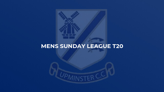 Mens Sunday League T20