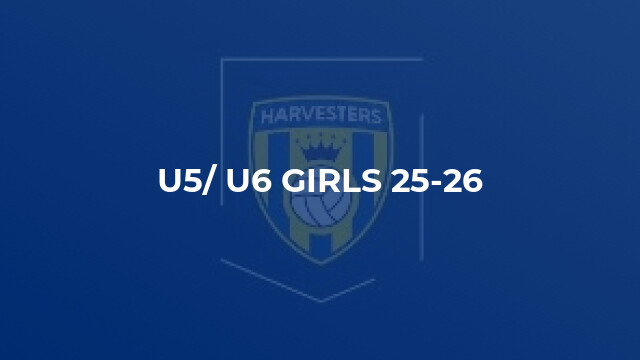 U5/ U6 Girls 25-26