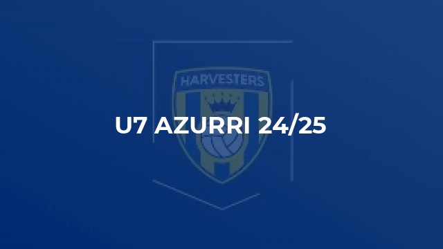 U7 Azurri 24/25