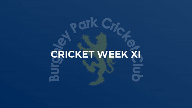 Cricket Week XI