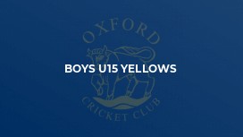 Boys U15 Yellows