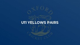 U11 Yellows Pairs