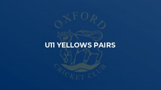 U11 Yellows Pairs