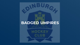 Badged Umpires