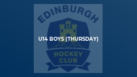 U14 Boys (Thursday)
