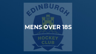 Mens Over 18s