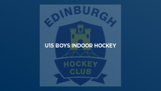 U15 Boys Indoor Hockey