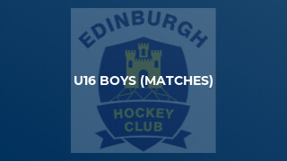 U16 Boys (Matches)