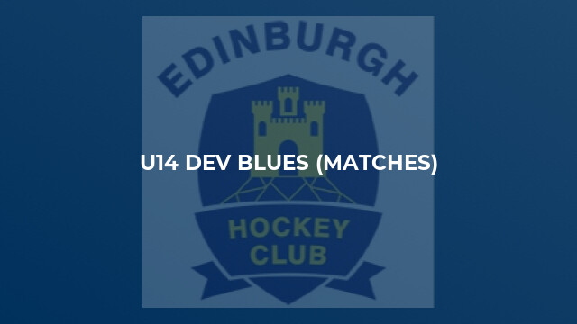 U14 Dev Blues (Matches)