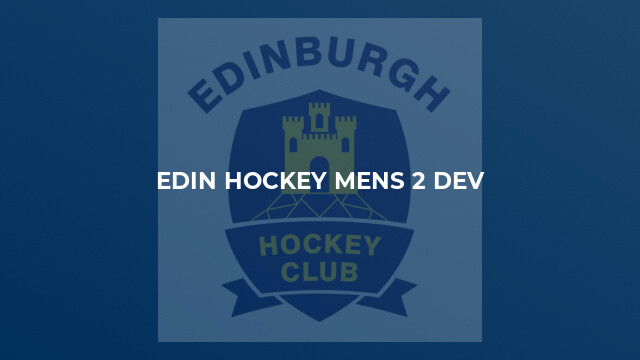Edin Hockey Mens 2 Dev