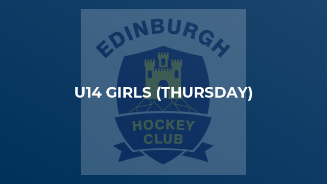 U14 Girls (Thursday)