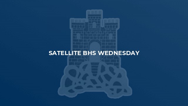 Satellite BHS Wednesday