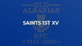 Saints 1st XV