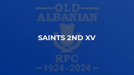 Saints 2nd XV