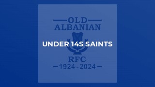 Under 14s Saints