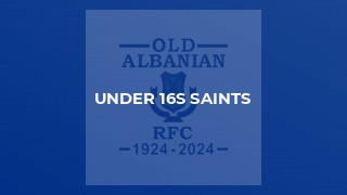 Under 16s Saints